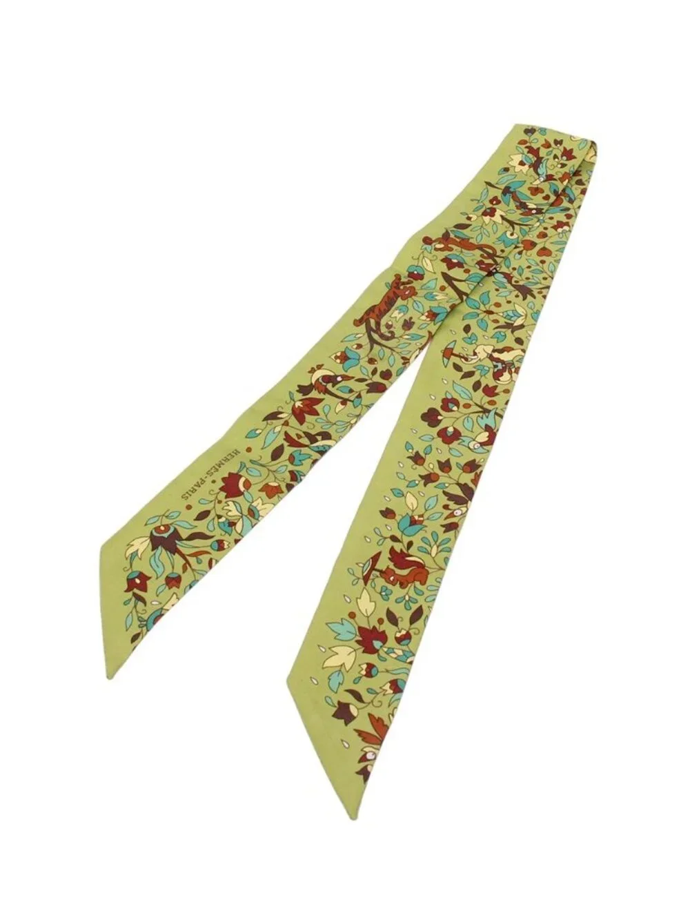 Hermes Scarf Silk 100% Monsoon Garden